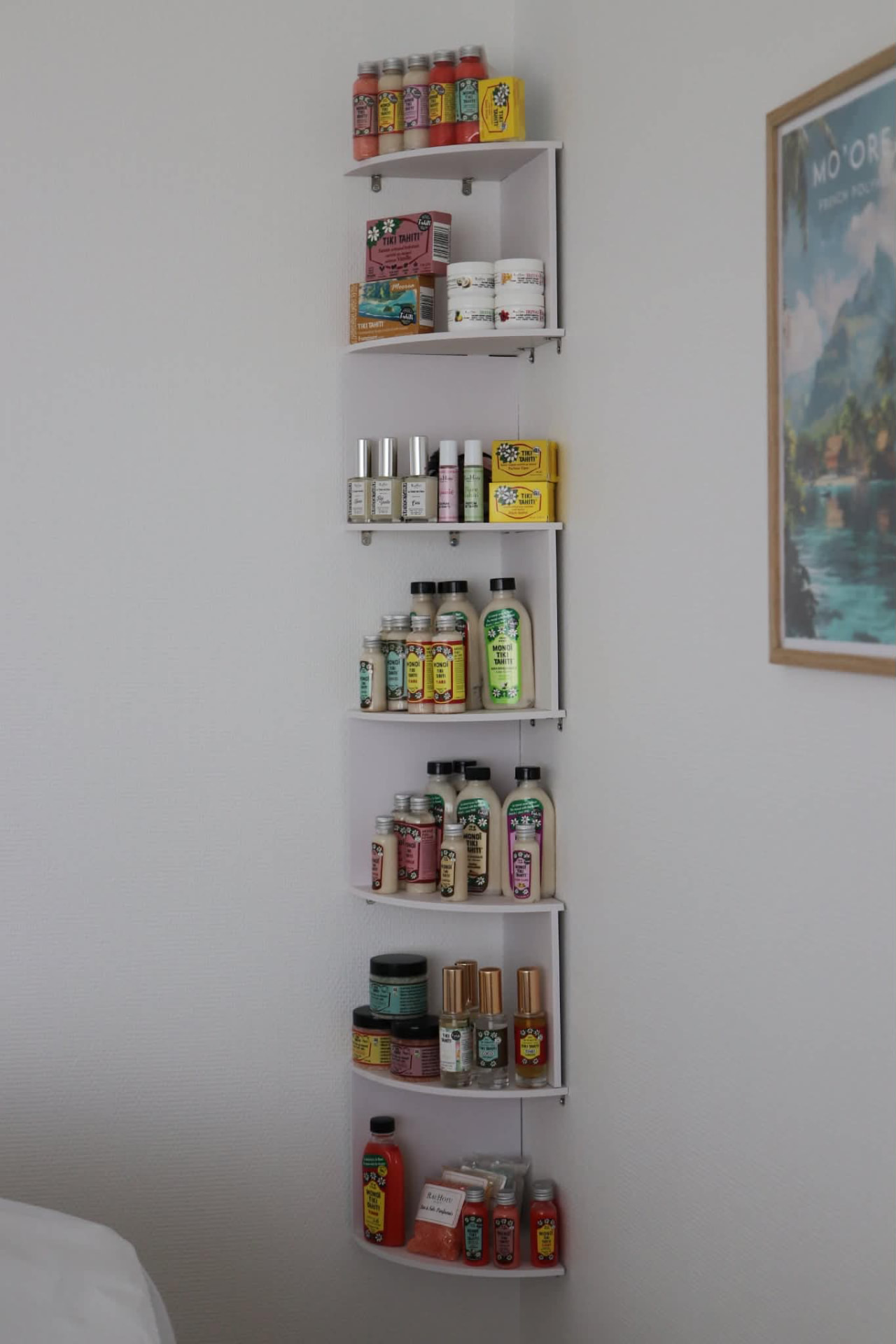 Produits et décoration polynésienne de l’institut