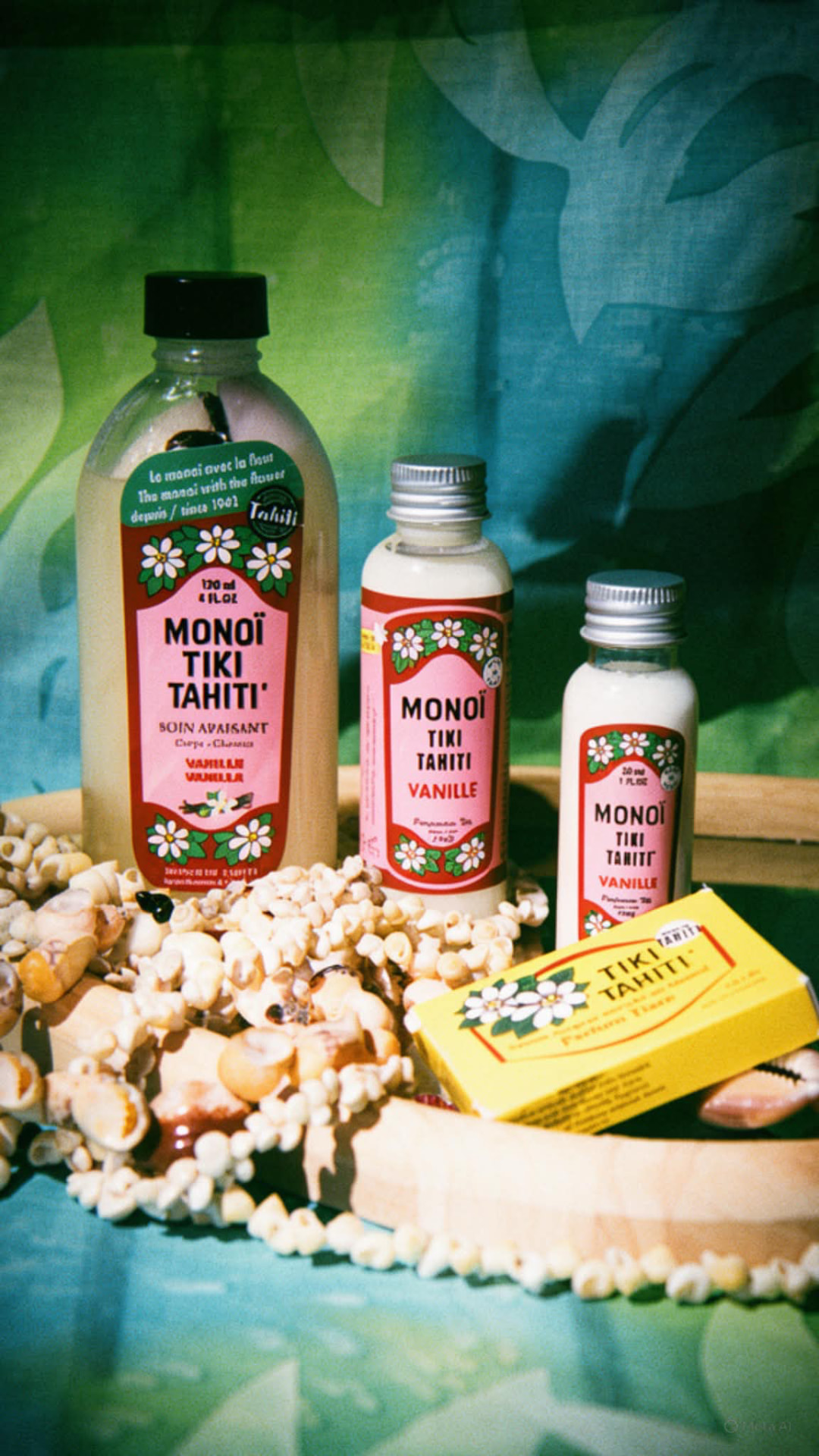Produits et décoration polynésienne de l’institut