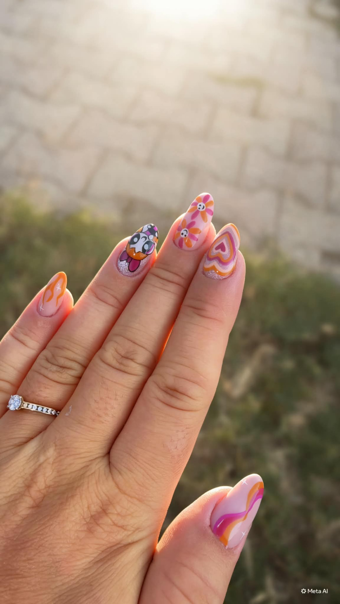 Fleurs pop & cœurs