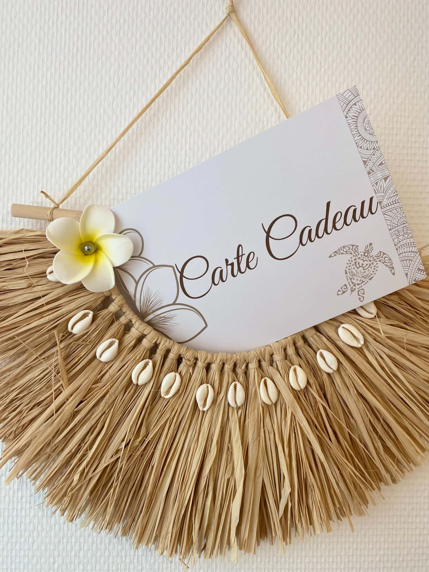 Produits et décoration polynésienne de l’institut