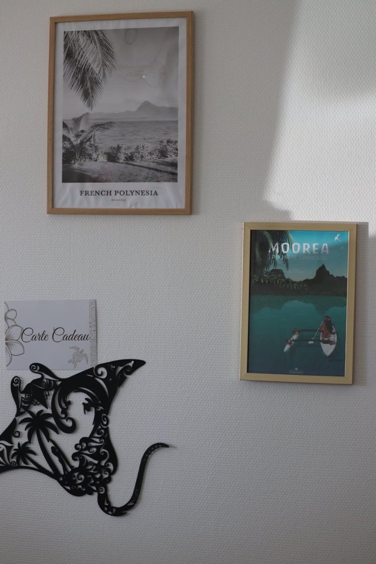 Produits et décoration polynésienne de l’institut